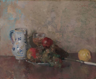 Still Life with Pitcher, Glass, and Fruit