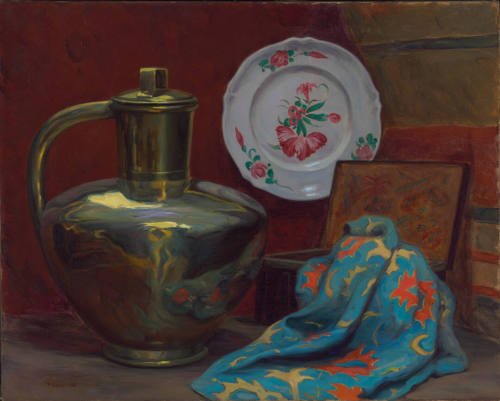 Still Life with Pitcher and Plate